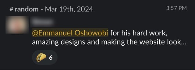 Simon: for his hard work, amazing designs and making the website look great.